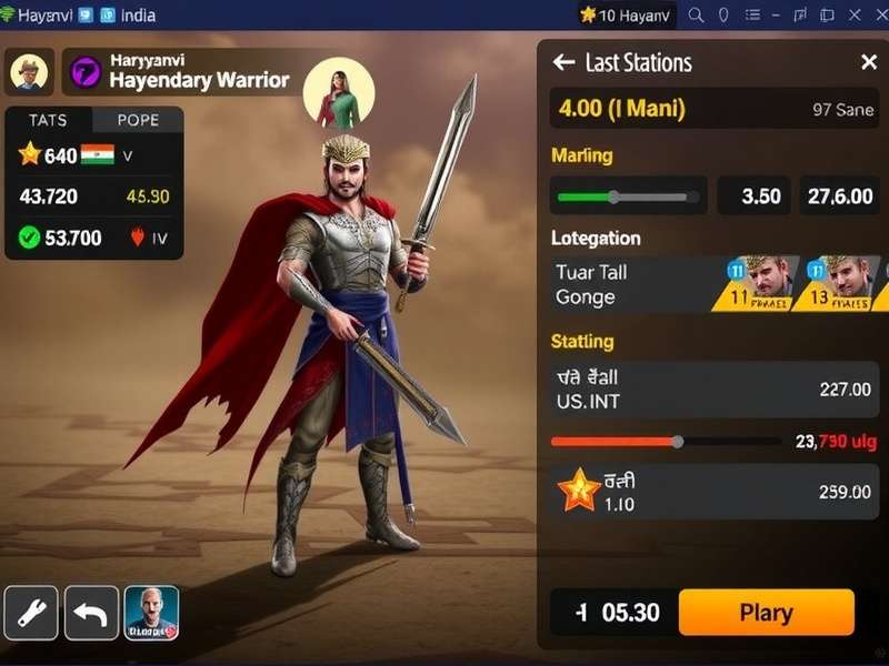 Haryanvi Legendary Warrior character customization